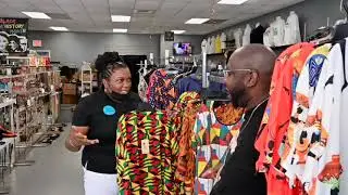 Bernice Explores Geechie Rootz for Authentic African Dresses