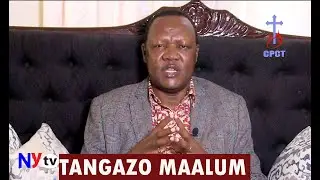 ASKOFU MKUU, DR.BARNABAS MTOKAMBALI ATOA MWONGOZO WA KONGAMANO LA CPCT UTAKAVYO KUWA