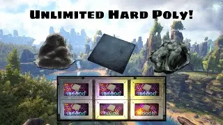 13k Hard Polymer every 30 minutes! (Ark Survival Evolved)