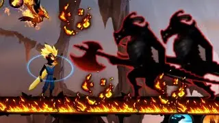 Almighty God Shido VS Hell Monsters Insane Battle || Stickman Legends