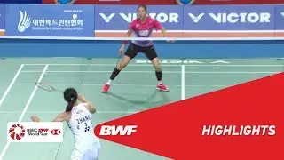 VICTOR KOREA OPEN 2018 | Badminton WS - SF - Highlights | BWF 2018