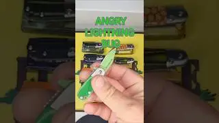 Angry Lightning Bug Mini Knife ⚡🔪 (Glow-in-the-Dark)