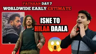 Pathaan Day 7 Box Office Early Estimate || Pathaan Day 7 Worldwide Box Office Collection #Pathaan