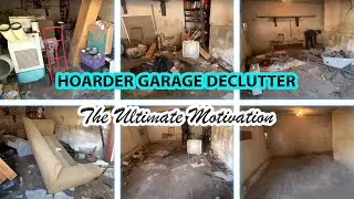 Massive hoarder garage declutter hoarding and disaster clean  in los Angeles California