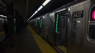 MTA New York City Subway: R211A B train via culver express at Church Av action (Rare)