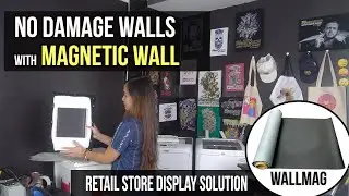 Magnetic Wall Retail Solution