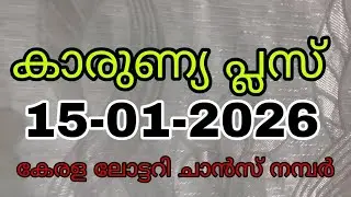 15-01-2026 kerala lottery chance number karunya plus lottery vd-#200 