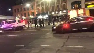 Protesting in Detroit&rsquo;s downtown