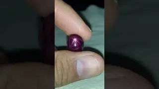 NATURAL 6 LINE STAR RUBY OVAL CABOCHON PAIR 29.29 CTS GEMSTONE FOR RING PENDANT