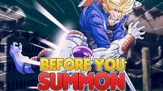 BEFORE YOU SUMMON LR Trunks On Global! Dragon Ball Z Dokkan Battle