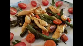 Pollo al curry con le verdure😋Тушеная курица с карри и овощами 👍🤩 😋