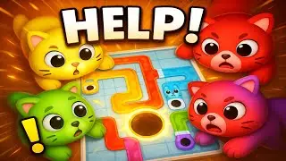 Cat Me Out &ndash; Cute Stretchy Cat Puzzle Challenge! 🧩😺