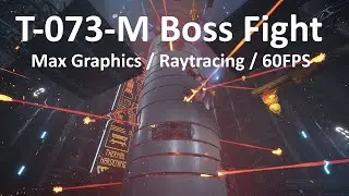 Ghostrunner - T-073-M Boss Fight / Deathless / Max Graphics / Raytracing / 60FPS