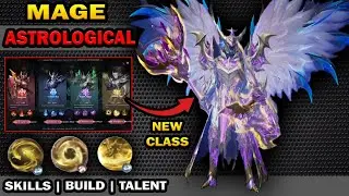 MU ORIGIN 3 ASIA  - ASTROLOGICAL MAGE | NEW CLASS | PVE SKILLS AND TALENTS BUILD COMBO | MenchDrey
