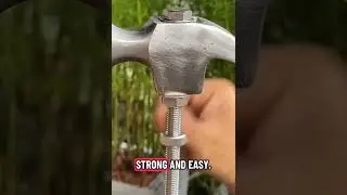 How to Make a Strong & Durable Hammer Handle | Easy DIY Method #craftidea #youtubeshorts #lifehacks