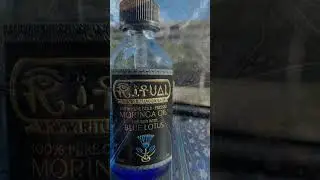 Ritualoils Moringa oil infused with blue lotus
