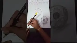 How to draw a donut dragon 🐉🍩#drawing #sketch #shorts 