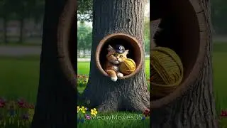 The Kitten Detective #meowmoves #cat #cartoon #cute #trending #kittycatanimation #catadventures #ai