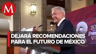 AMLO recomienda a sucesor presidencial comprar un banco y reformar el Poder Judicial