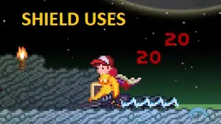 Starbound - many shield uses