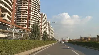 Taxi Ride to Sheraton Area , Downtown , Erbil , 4K , 11|12|2019