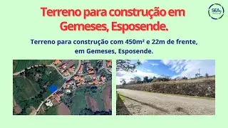 Lote 3, terreno para constru&ccedil;&atilde;o em Gemeses, Esposende