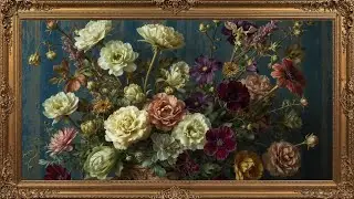Vintage Sweet Respite Mood Wallpaper Background | Ultra HD 4K | Framed Original Digital Art