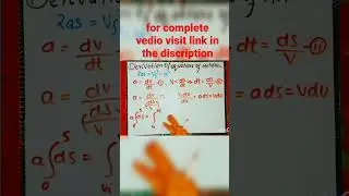 Derivation of equations of motion by Calculas method