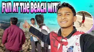 Beach वर Keli full dhamal!😂🔥| Marathi vlog❤️