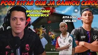 🤩CEROL AMASSOU TANTO QUE PEDIRAM PRA ELE KITAR DA RANQUEADA APOSTADA🤣ft BOCA NOBRU E RACHA🤩