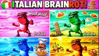 ITALIAN BRAINROT EXE 4 COLORS 4 MUSIC 🎧 #italianBrainrot #TungTungTung #Tralalero #lyrics #trending