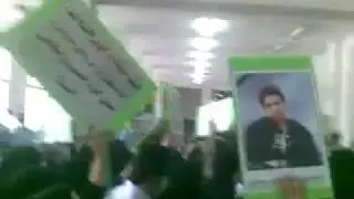 Students at Tehran university protests against Iranian Regime - Iran 14 June 2010 P1