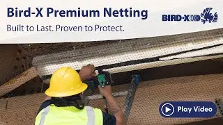 Bird-X Premium Bird Netting | The Heavy-Duty Solution for Long-Term Bird Control