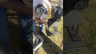 DIY ammo box hot tent stove with an ammo box meat smoker attachment for camping 