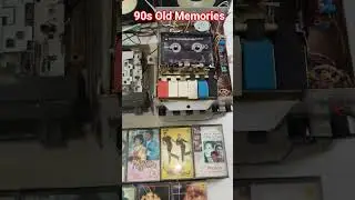 Golden Mechanism Cassette Player Deck Music System #golden #mechanism #cassette #deck #music #90s