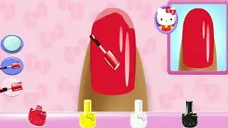 Hello Kitty Nail Salon - Android Game Play - #1