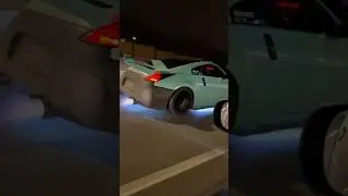 350z running burble/ Flame tune 😳🔥 #350z #cartok
