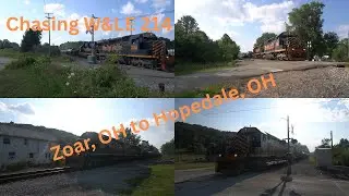 Chasing W&LE 214: Zoar, OH to Hopedale, OH