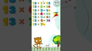 Learn Table of 13 for Kids | Easy Multiplication ✖️ | Learn Table in 30 Seconds! #Shorts #tableof13
