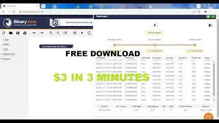 BINARY BOT LOW BALANCE FREE DOWNLOAD l FREE AUTO TRADING BOT l DOWNLOAD NOW