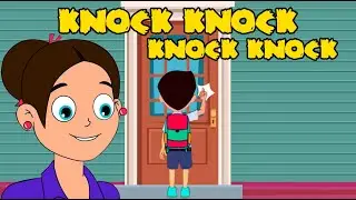 Knock Knock Knock Knock/English Nursery Rhymes for Kids/Kids song