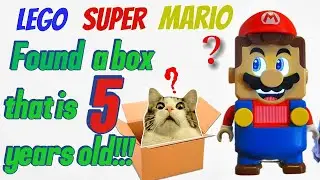 Lego Super Mario.Боузер vs Mario. Found a box that is 5 years old. Lego Mario starter sets.