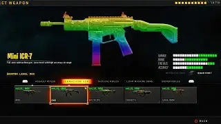 the MINI ICR-7.. (Fast Team Deathmatch Nuclear) BEST GKS CLASS in BLACK OPS 4!
