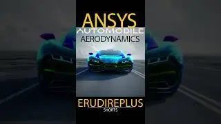 CAR AERODYNAMICS - ANSYS | YouTube Shorts | #viralshorts