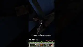 Fighting the Mockey Dweller to Save Our Villager! in Minecraft Horror One Block