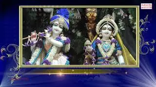 Krishna Radha Isckon Motion Graphic Frame Background  HD