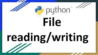 Python - Read and Write to files.