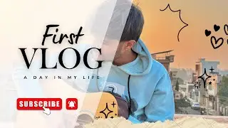 My First Vlog | 12th Grade Student & Music Journey 🎸📚