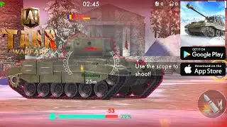 Tank Warfare: PvP Blitz Game Gameplay - Android/IOS