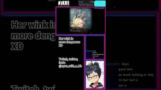 her wink is more dangerous lol #nikke #cyan_with_a_bh #vtuber #vtuberclips #nikkestory #animeweeb